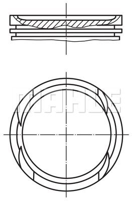 WILMINK GROUP Поршень WG1257224